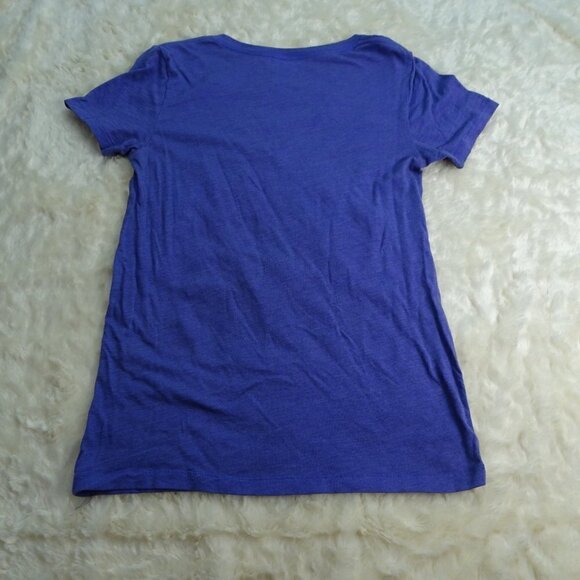 Victoria's Secret Pink Purple T-Shirt Small - Picture 2 of 4